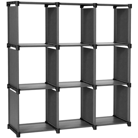 9 Cube Storage Organizer - Black